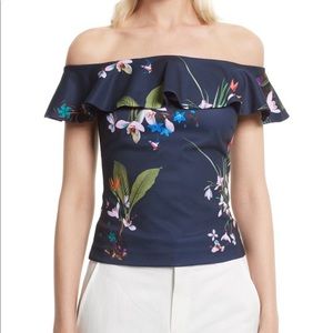 Ted Baker off shoulder top